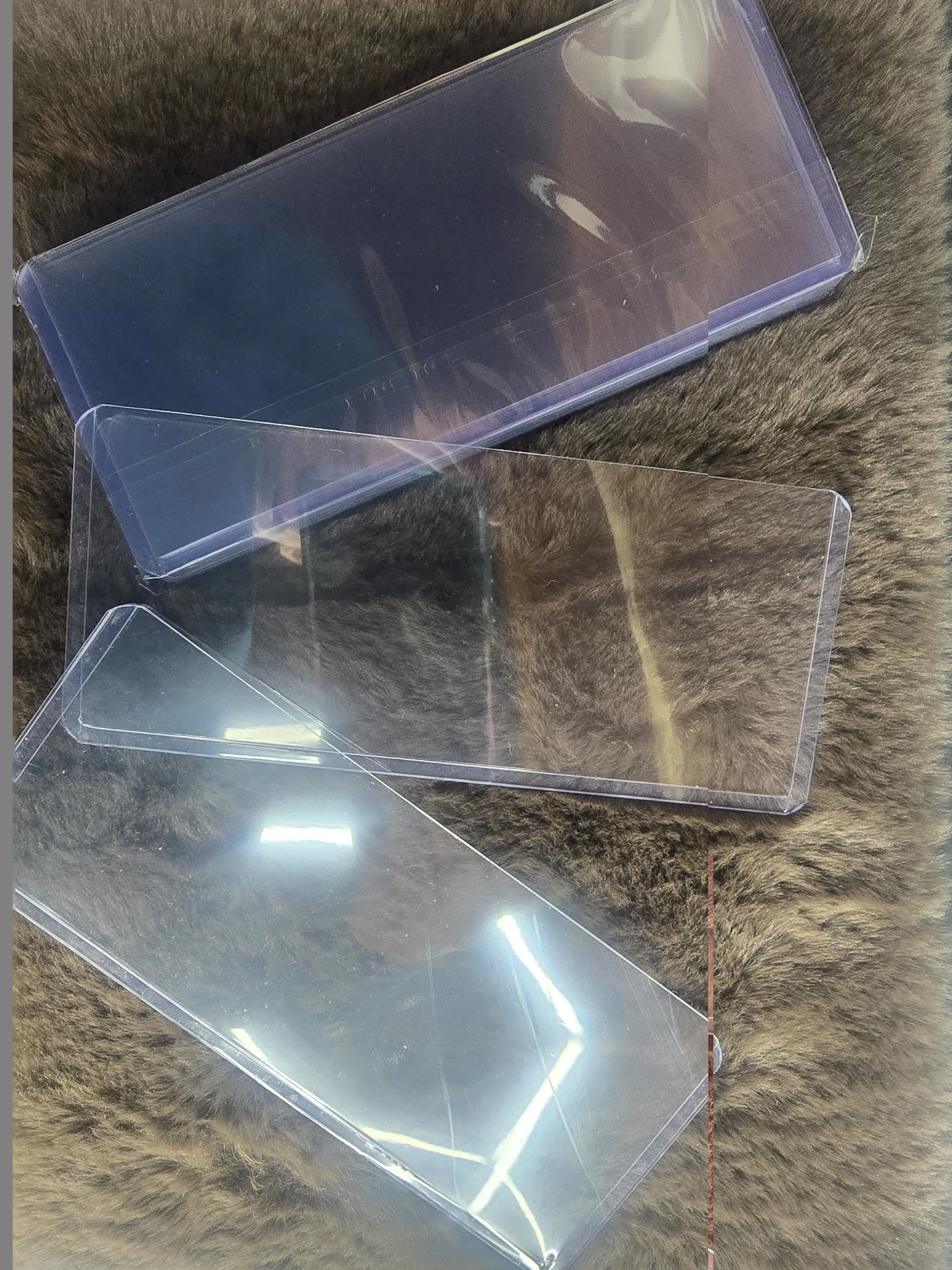 Clear Holder for Collectors Pack of 10 Transparent Storage Cases for Collectibles