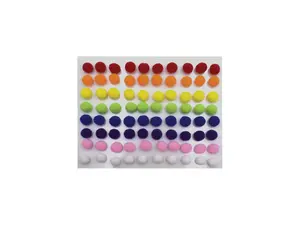 Pacon AC813001 Creativity Street Peel-n-Stick Pom Pons