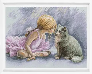 Now I'll teach you M996 Counted Cross Stitch Kit