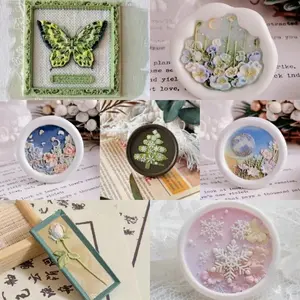 Lacquer Seal Head Winter Christmas Series Multi layer Relief Brass Head Wedding Invitation Envelope Sealing Stamp Toy