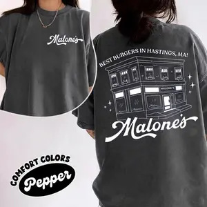Malone's Briar Hockey Comfort Colors Shirt, Off-Campus Crewneck, Hockey Romance Shirt, Briar U Sweatshirt, Campus Hockey