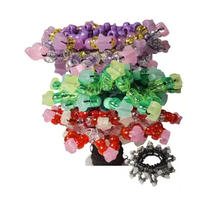 3 Mini Kandi Rotator Cuffs Stackable Kandi Handmade-to-Order Bracelets Get All Three