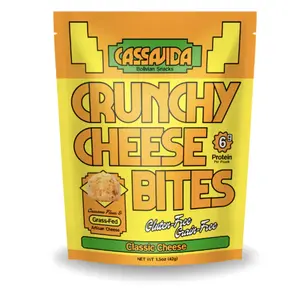 Cassavida Crunchy Cheese Bites – Gluten-Free Cassava Snack 1.5oz