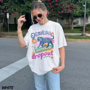 Gentle Parenting Dropout Shirt, Funny Mom Shirt, Mama Shirt, Sarcastic Mom Shirt, Mom Life Shirt, Funny Motherhood Shirt
