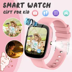 SIMSONLAB Smart Watch for Kids No APP No Phone Needed, 1.83" Fitness Tracker Watch with flashlight, featuring 22 educational games. perfect for gaming watches for boys and girls aged 5-16 Wearable