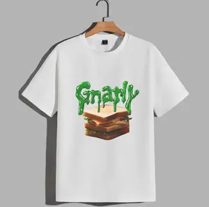 KATSEYyyE "Gnarly" White T-Shirt Featuring Kpop-Inspired Trendy Aesthetic for Fans