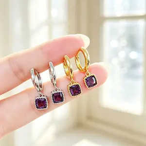 New Fashionable Earrings, Exaggerated Zircon Ear Clips, Elegant Earrings with a High-End Feel for Women AE50199-EH