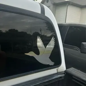 Flying Duck Decal - Simple Design for Your Needs Truck Sticker Windshield Sticker