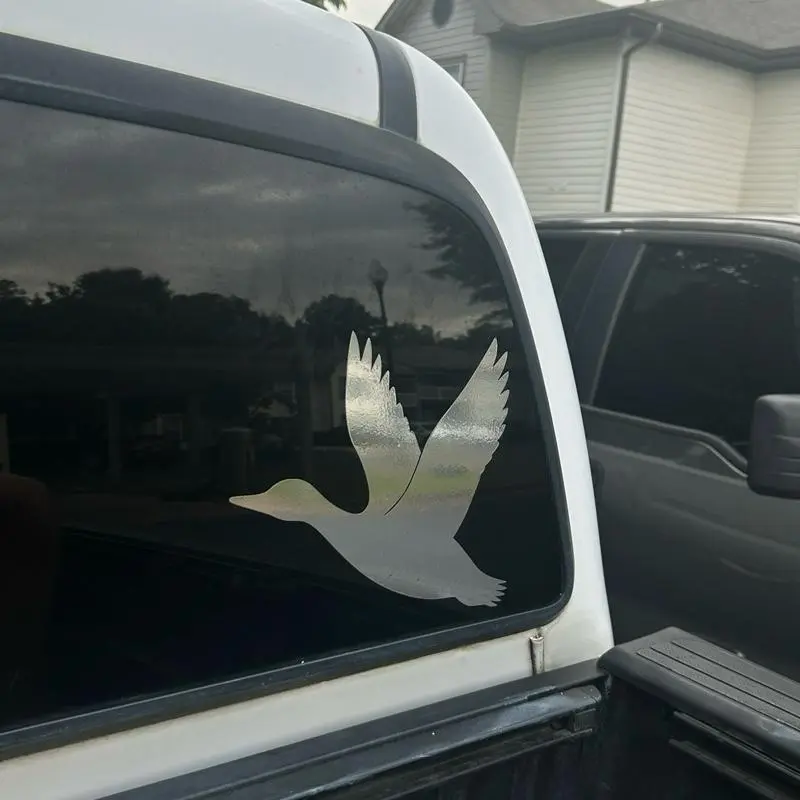 Flying Duck Decal - Simple Design for Your Needs Truck Sticker Windshield Sticker Flying Duck Decal - Simple Design for Your Needs Truck Sticker Windshield Sticker