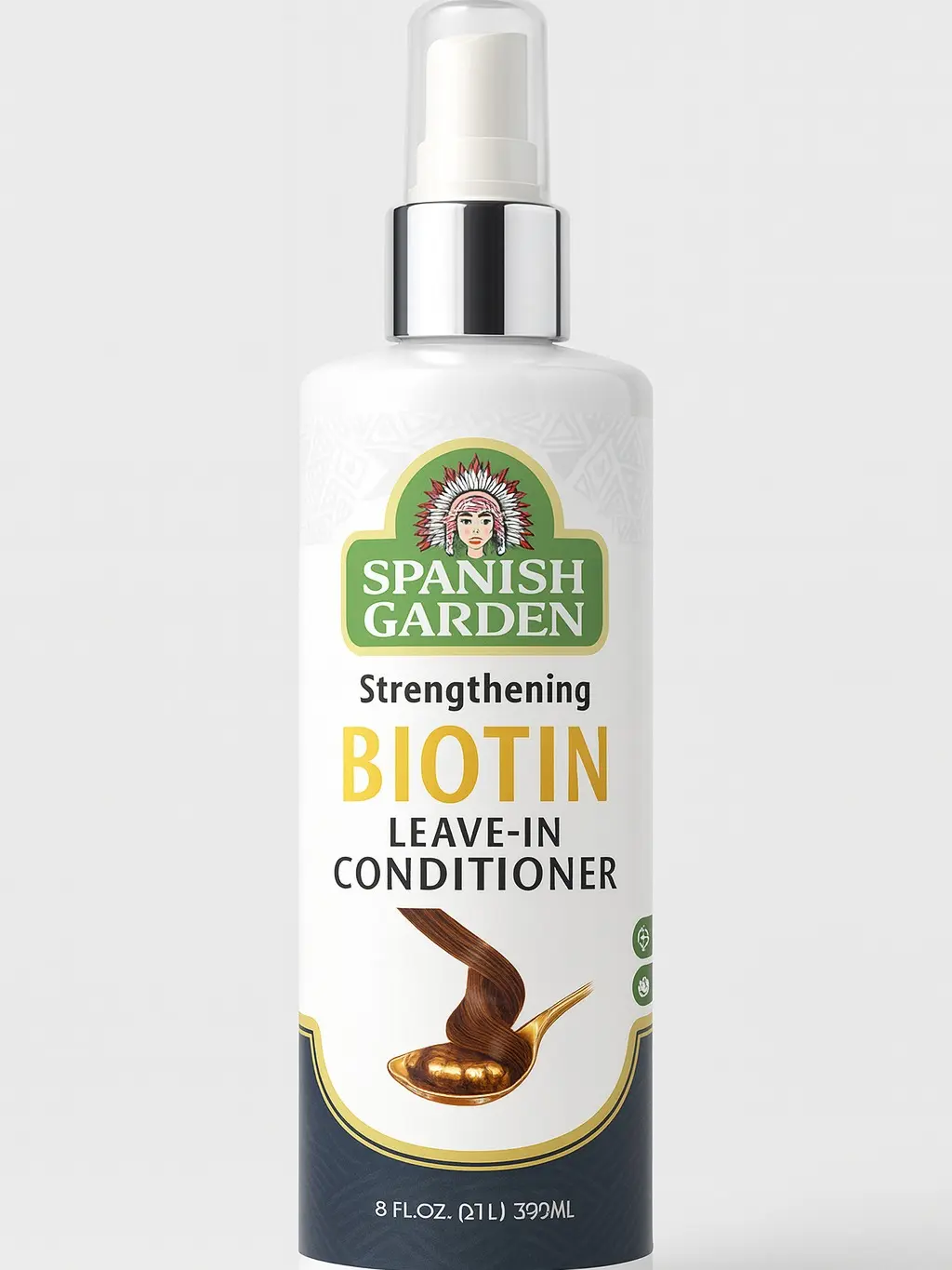 Biotin Leave-In Conditioner – Strengthening & Nourishing Hair Treatment for Growth, Frizz Control & Scalp Health