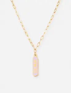 Enamel WWJD Necklace