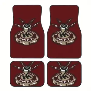 [New Product Special Offer] 4-piece stylish Automotive floor mats, suitable for Mercedes-Benz, BMW, Audi, and most SUV and sedan models. A perfect birthday gift for car enthusiasts and fellow car lovers.