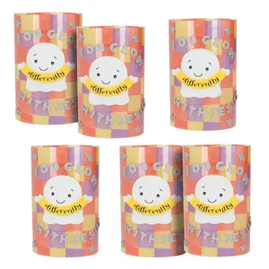 Religious Halloween Glow Lantern Tissue Paper Acetate Craft Kit - 3 3/4" x 6", Makes 6