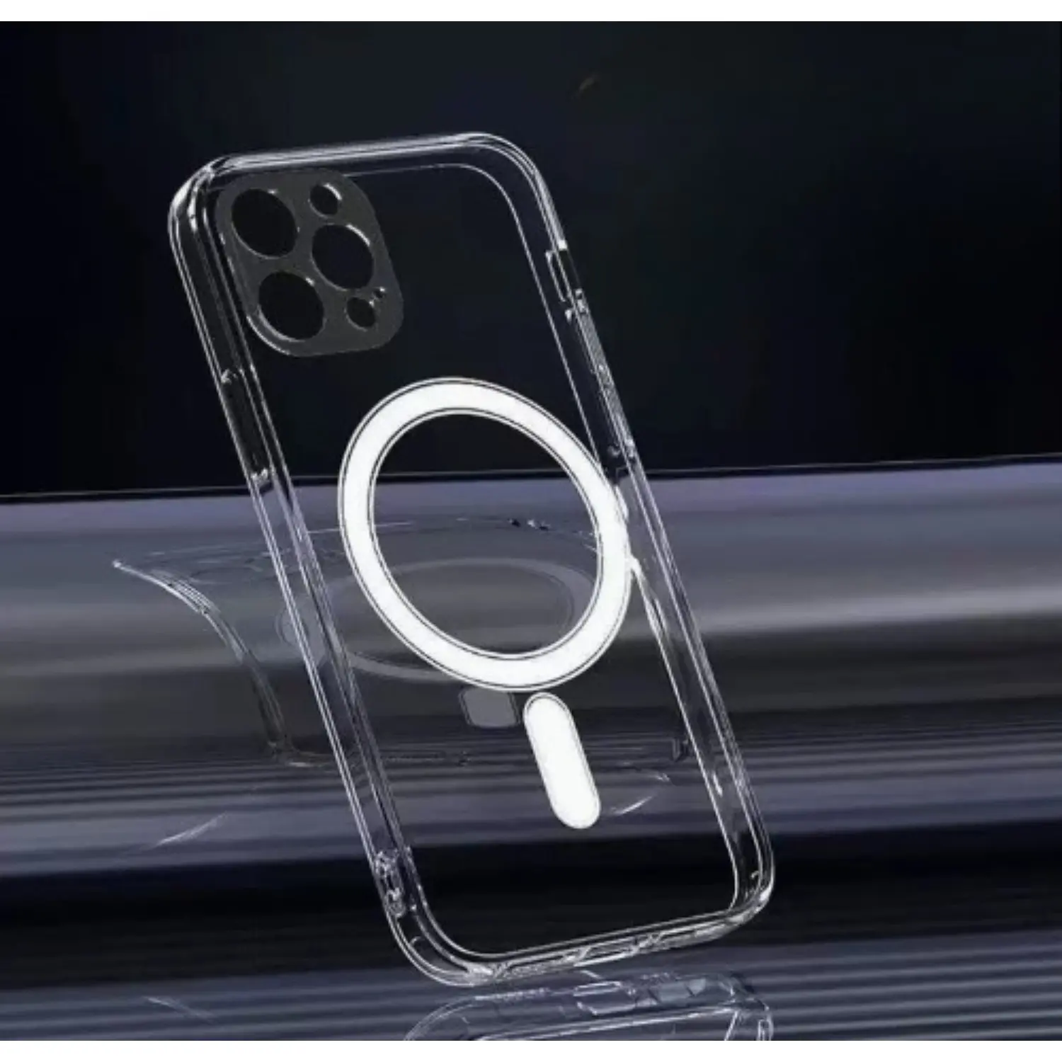 ESR for iPhone 16 Pro Max Case with MagSafe (HaloLock) – Military-Grade Shockproof Clear Case, Magnetic Protective Cover with Strong Grip, Anti-Yellowing & Transparent Design Advanced Fashion Full Body Aluminum Phone Lens Protector Wireless Charging