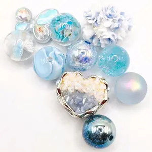 Natural Skies Mini Bead Sets Fancy and Premium Mini Bead Mix in Multiple Colors with Sparkling Colors and Glitter Accents Diy Jewelry Making Diy Jewelry Decoration