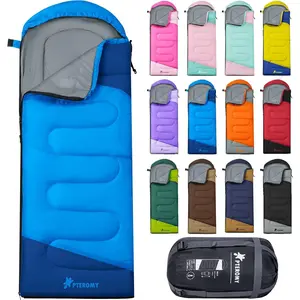 Sleeping Bags  Adults, Lightweight and Machine Washable, Water Resistant Backpacking Camping Sleeping Bag  Warm Cold Weather, Camping Essentials  Hiking Travel