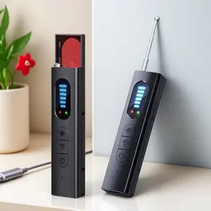 Portable Anti-Spy Detector, 3 in 1 GPS RF Bug Finder, Smart Wireless Signal Detector, Office Car Home Anti-Spy Scanner, Security Equipment Privacy Protector