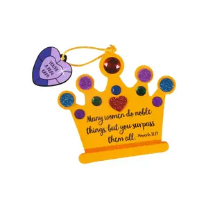 Religious Mother’s Day Ornament Craft Kit - Makes 12