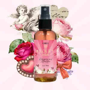 Love Mist – 2 oz Attraction & Heart Energy Spray | Rose & Jasmine self love body unisex air refresh