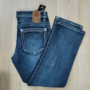 Men Straight Boot Cut Jeans