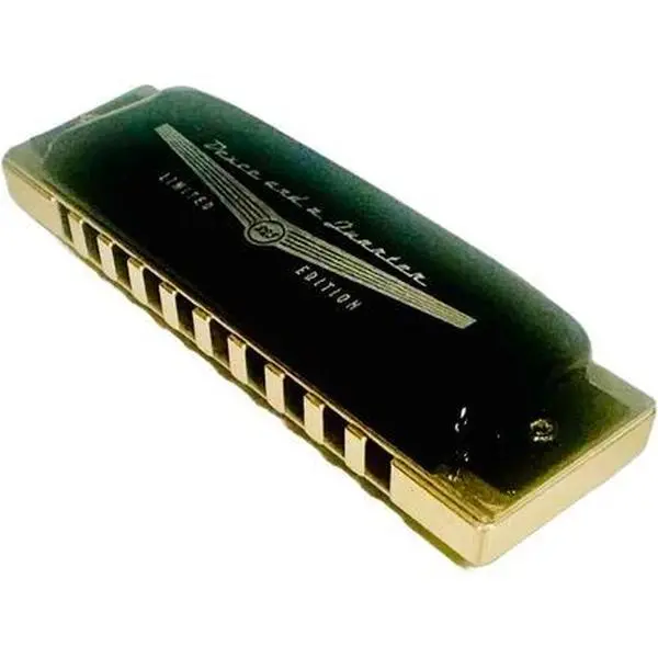Hohner Deuce and a Quarter with a Blue Moon Brass Comb in the Key of A