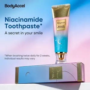 【BodyAccel】【Tripel Whitening】Niacinamide Whitening Toothpaste-Q 【BodyAccel】【Tripel Whitening】Niacinamide Whitening Toothpaste-Q