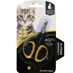 Cat Clippers By  - Professional Stainless-steel Clipper For Cats  Kittens Hamster Rabbits Birds & Small Breed Animals Claw Trimmer