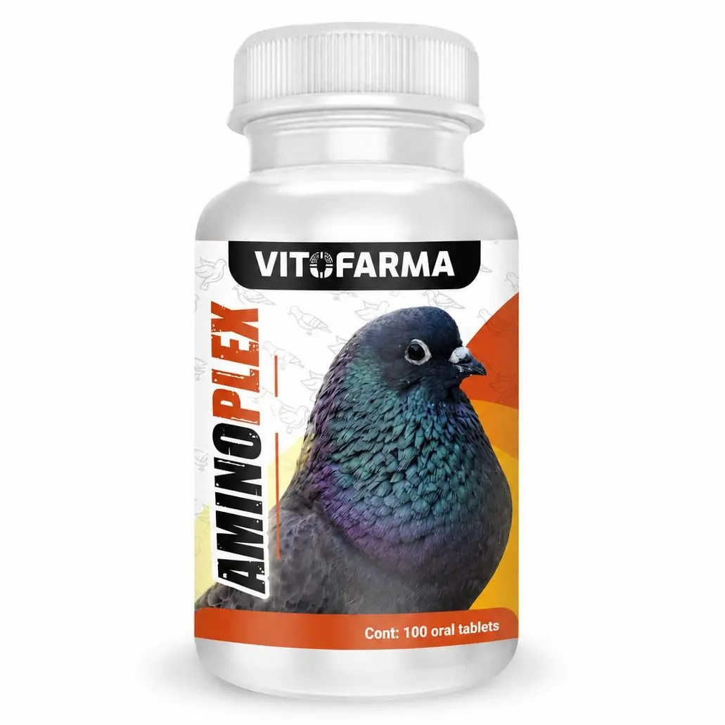 Vitofarma Aminoplex Pigeon | Complete Support for Pigeons | 100 Tablets |