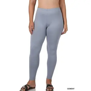 Plus Brushed DTY Microfiber Full Lemgth Leggings