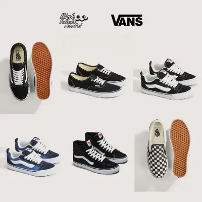 Retro White Vans Knu Skool TikTok Shop