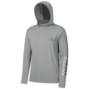 Bassdash UPF 50+ Men’s UV Sun Protection Long Sleeve Hooded Fishing Shirts Athletic Apparel Athletic Fashion