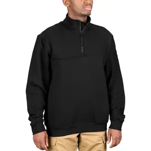 Propper Men's Station 1/4 Zip Job Shirt, Fleece-Lined Quarter Zip Pullover for Professionals, Outdoor Work