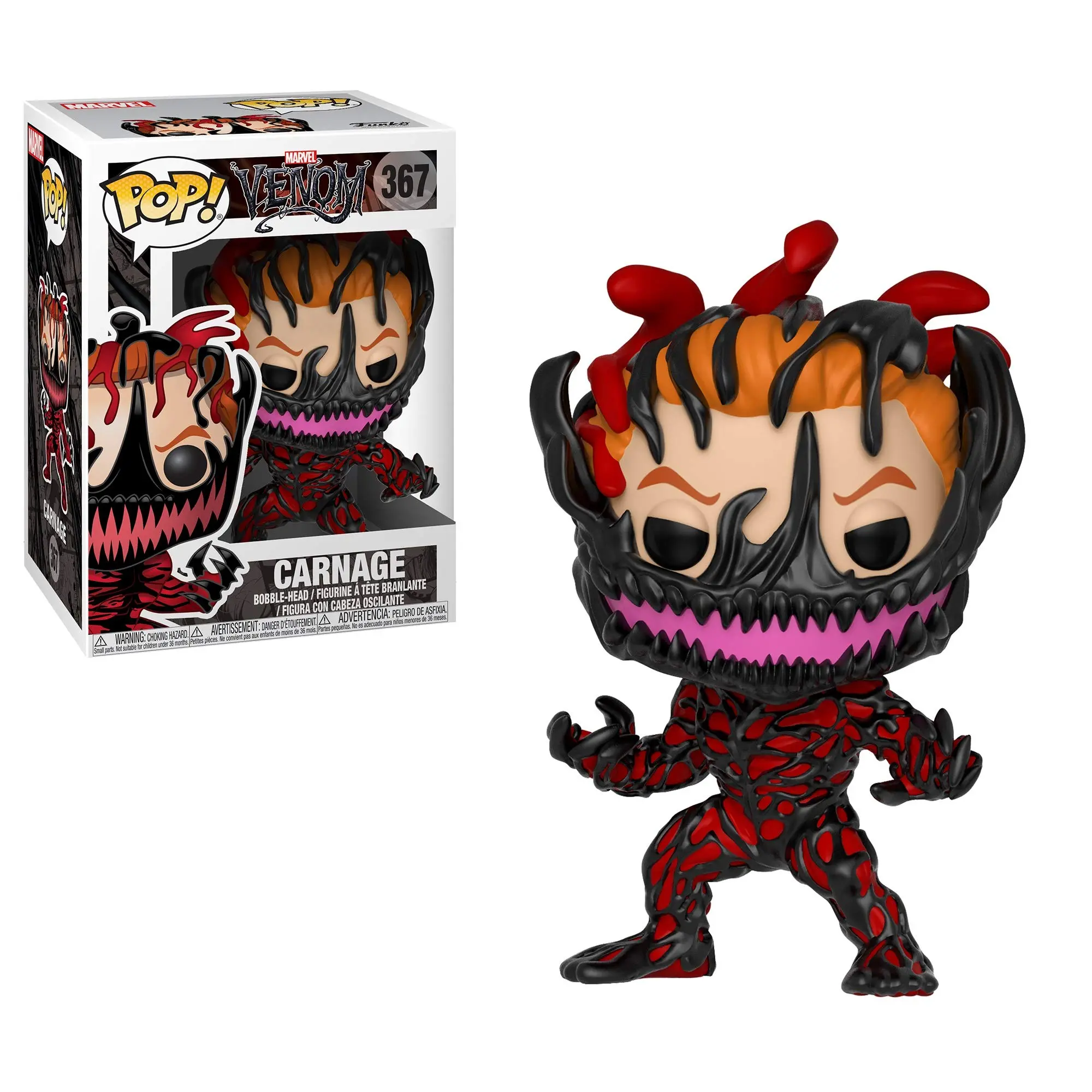 Funko POP! Marvel Venom Carnage Cletus Kasady Funko POP! Marvel Venom Carnage Cletus Kasady