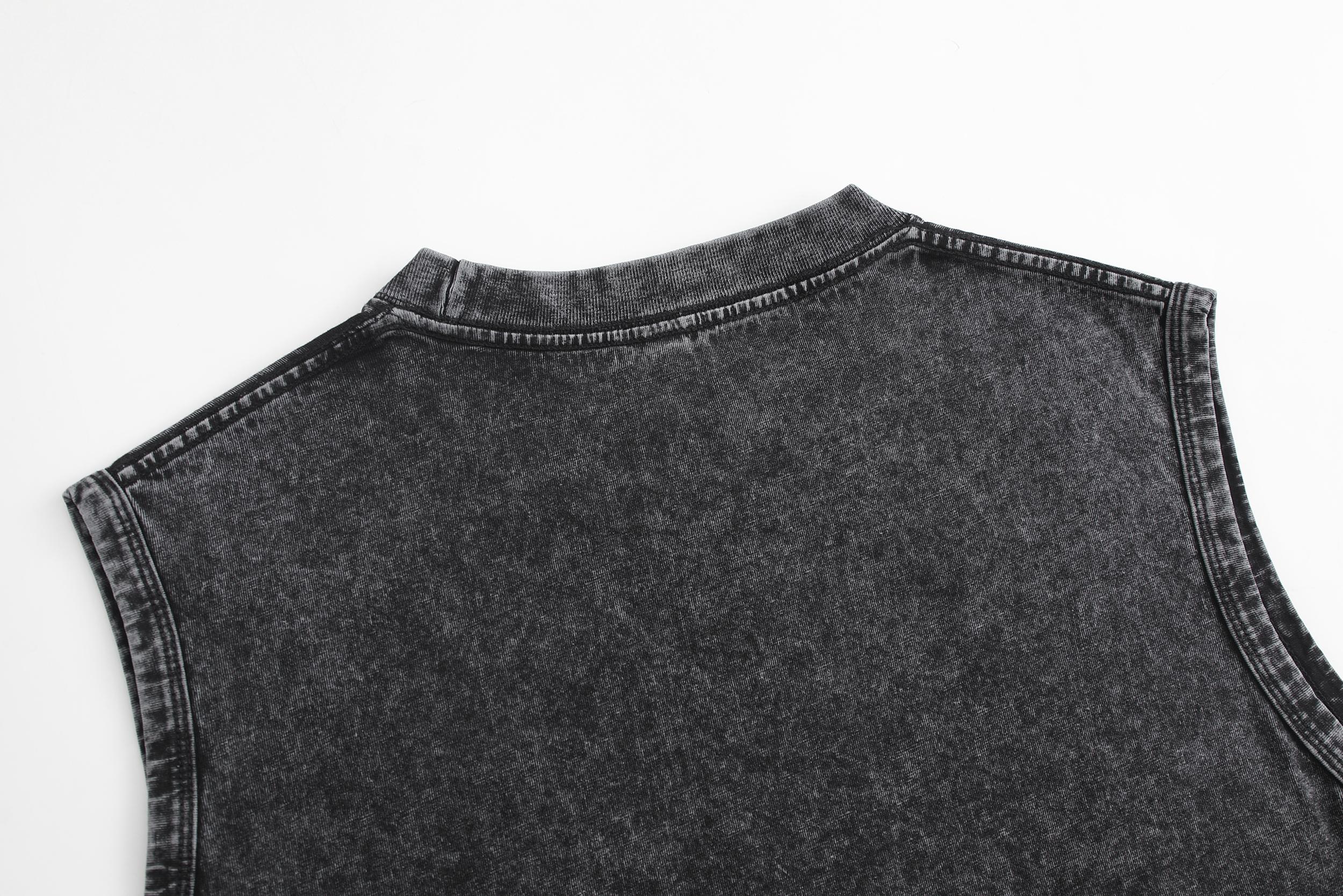 Vintage Washed Tank Top 100% Cotton Sleeveless Oversized Muscle Tee for Men Women Casual Summer Beach Gym Workout Streetwear Soft Breathable Essentials