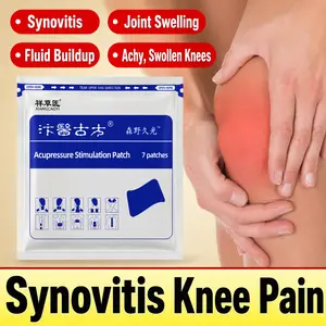Knee patch, knee joint pain therapy paste patch, knee effusion relief patch for adults over 60, acupressure patch for knee joints