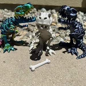 3D Printed T-Rex Skeleton