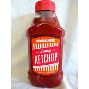Whataburger Fancy Ketchup 40 Ounce Squeeze Bottle