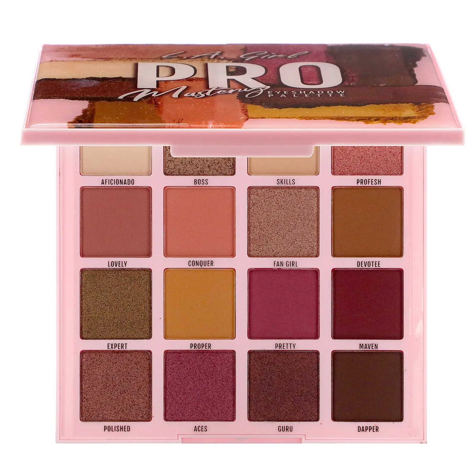 L.A. Girl Pro Eyeshadow Palette, GES432 Mastery, 1.23 oz (35 g)