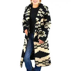 Tasha Polizzi Becket Blanket Coat In Black 341506