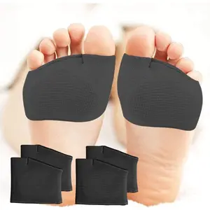 2 Pairs Invisible Anti Slip and Sweat Absorbing High Elasticity Shock Absorbing Pad (black) Beauty & Personal Care Footwear Insole