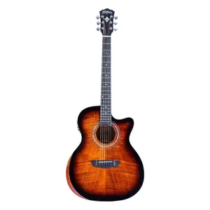 Washburn G12FCE Comfort Grand Auditorium Acoustic Guitar (Sunburst) *USA Small Business*