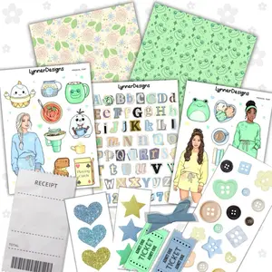 Junk Journal Kit | Magical Fort | Decorative Junk Journaling Decor | Scrap Pack | Scrapbooking | DIY | Ephemera Kit | Junk Journal Supplies