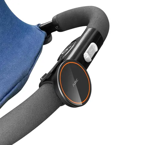 A2C Versatile Silicone Strap Phone Holder with magnetic mount - One-Hand Operation,  Essential Stroller Accessory, Fit for Baby Stroller,Shopping Carts, Golf Cart, phone holder,magnetic phone mount