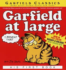 USED-Garfield at Large: His 1st Book by Davis, Jim (Paperback)