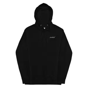 EMBROIDERED HOODIE(BLACK/PINK/BLUE/TAN)
