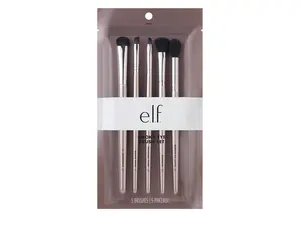 elf Smoky Eye Brush Kit, Synthetic, 5Piece Set (82021)