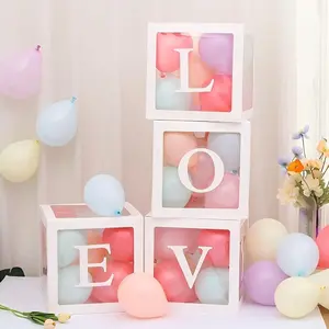 Unforgettable Marry Me Proposal Balloon Decoration Set, Love Baby Background Props, Surprise Box Instant Illumination