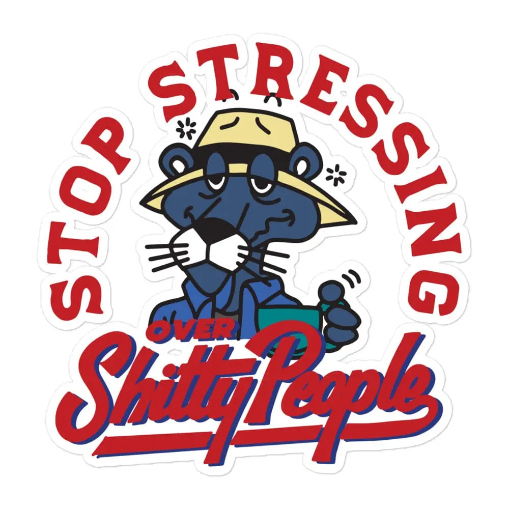 Shitty People sticker