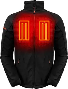 Actionheat 5V Men'S Softshell Battery Heated Jacket ActionHeat