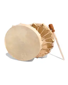 Native American Style Cow Hide Frame Hand Drum